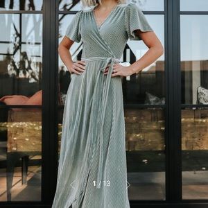 Medium sage andi dress from Baltic Born